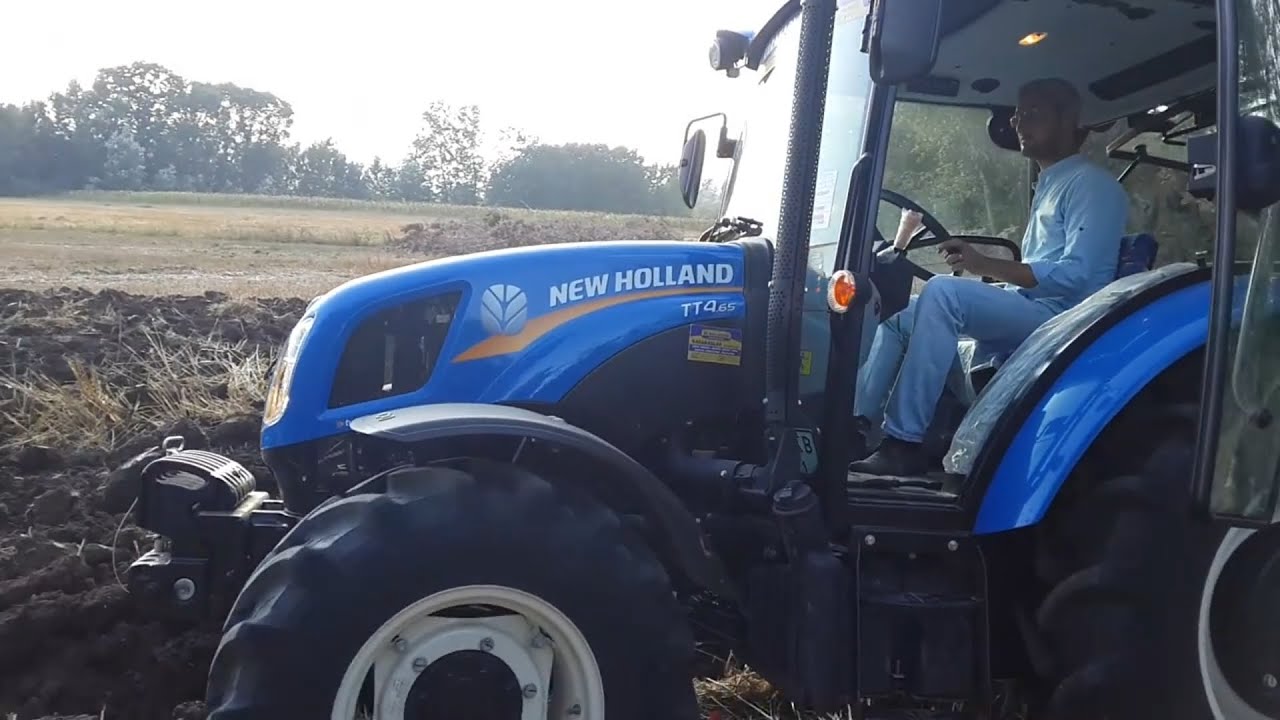 NEW HOLLAND TT4.65 | 4'LÜ 14'LÜ PULLUK TARLA SÜRÜMÜ