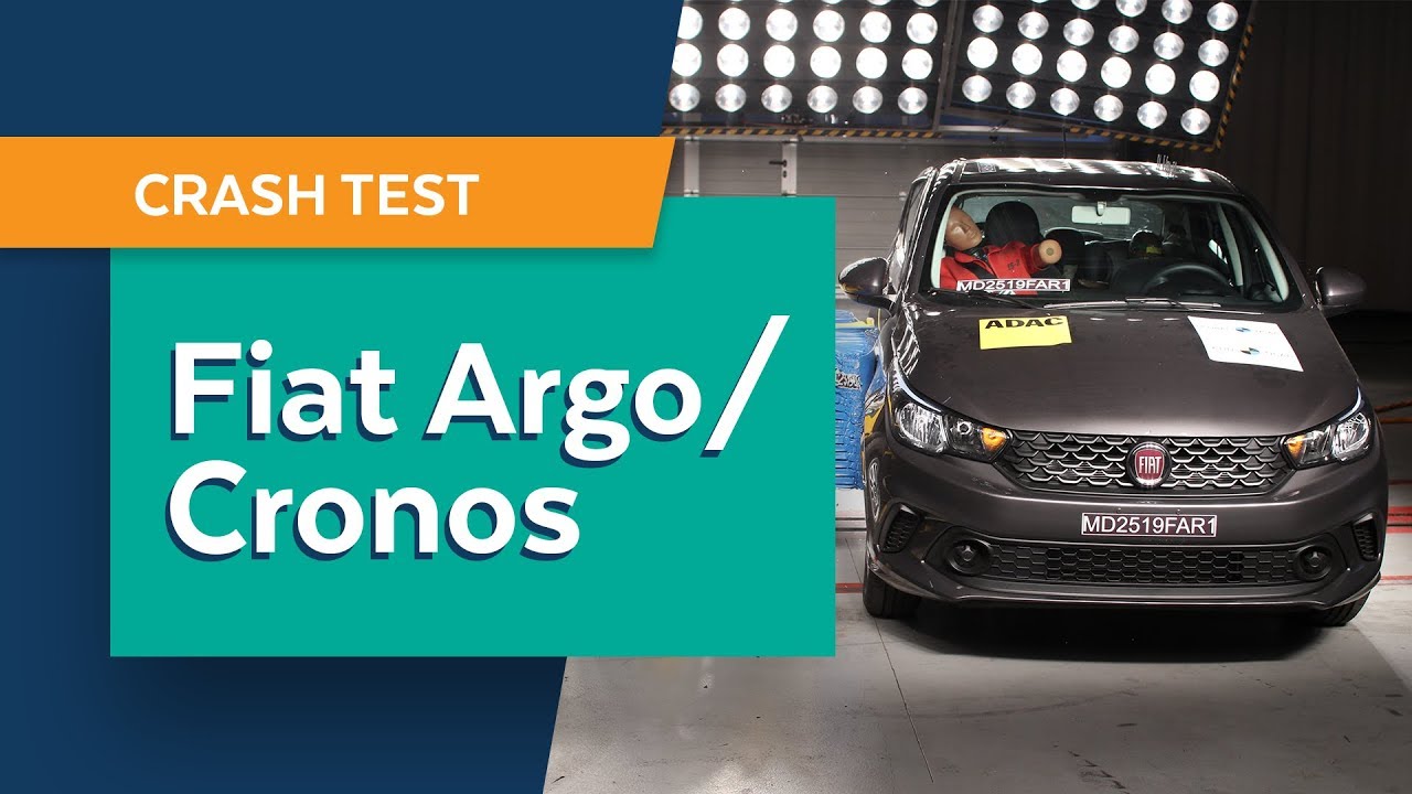 Crash Test - Fiat Argo Cronos 2 Airbags