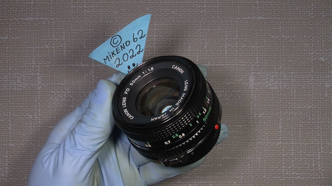 Решение проблемы с креплением объектива Canon FD 50mm 1:1.8 (новая версия)
