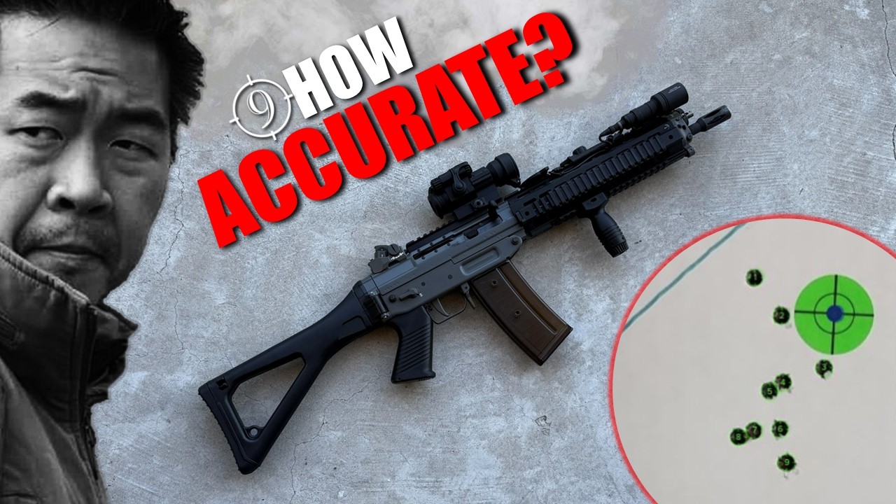 Насколько точен прибор Sig SG551 SB (модель GIGN)?
