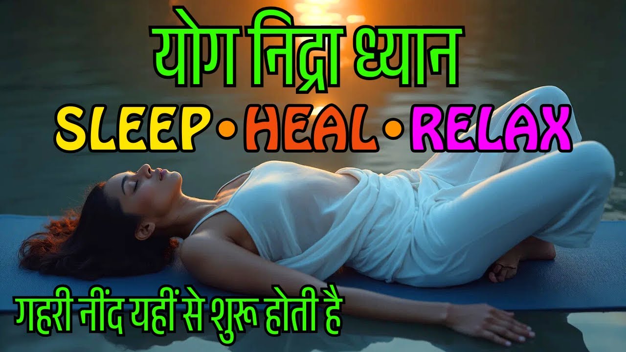 योग निद्रा  | Deep Yoga Nidra Sleep Meditation in Hindi | Stress Relief & Inner Peace