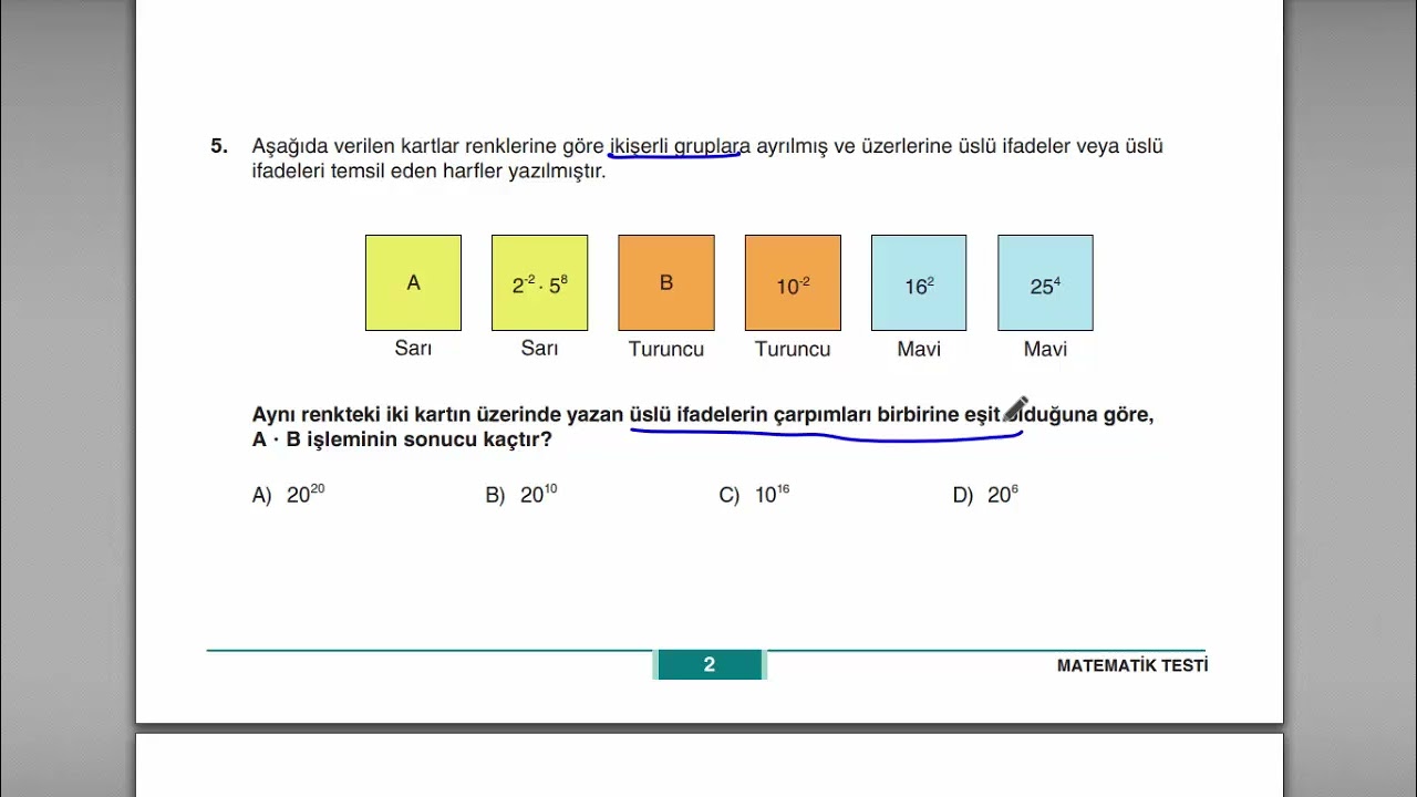 MEBİ 5. LGS DENEMESİ ÇÖZÜMLERİ (2026 MART)