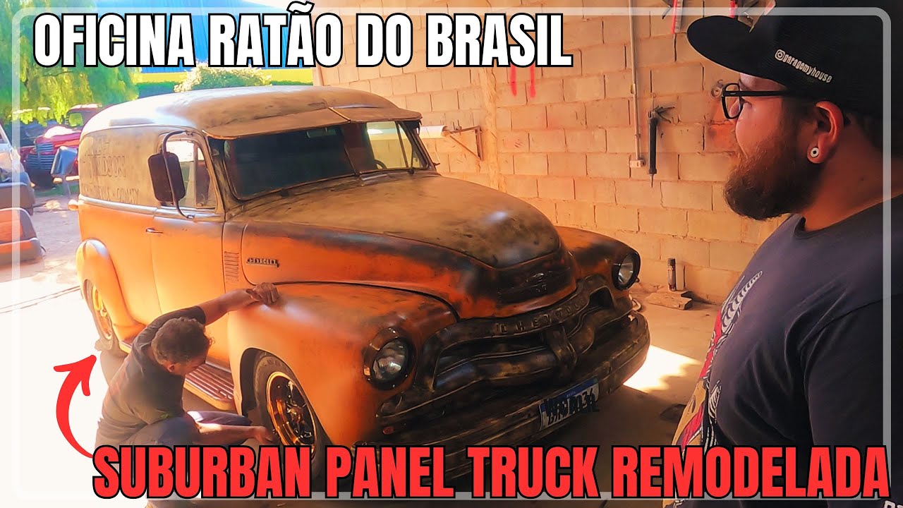OFICINA RATÃO DO BRASIL| SUBURBAN PANEL TRUCK REMODELADA