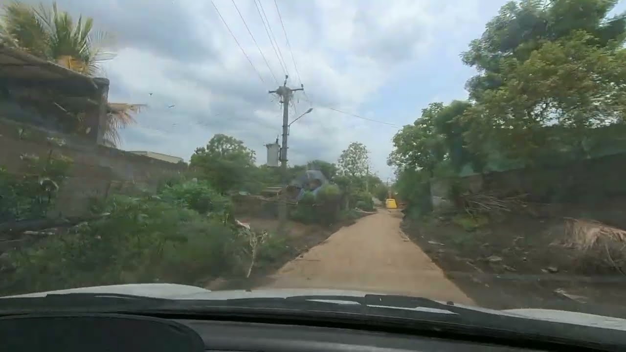 Veldhurtipadu Village Car Driving Video || Veldhurtipadu, Andhra Pradesh, India