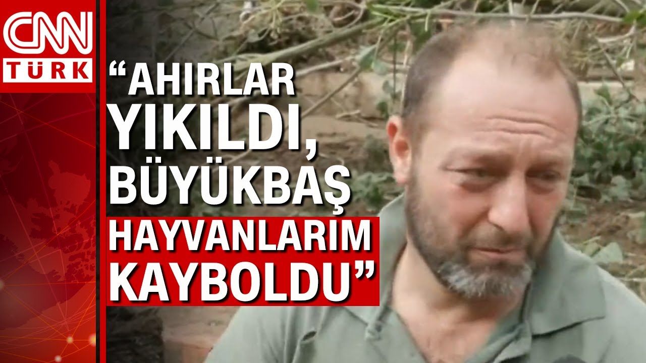 Kırklareli'nde selin bilançosu ağır! Görgü tanığı o anları CNN TÜRK'e anlattı