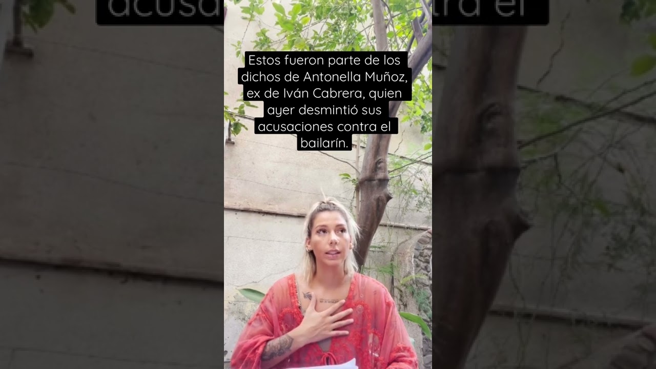 Ex de Iv&aacute;n Cabrera desmiente sus acusaciones contra el bailar&iacute;n.