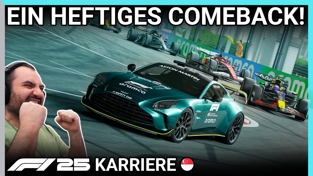 DER WILLE SIEGT IN SINGAPUR! | F1 25 Antonelli Fahrerkarriere #18