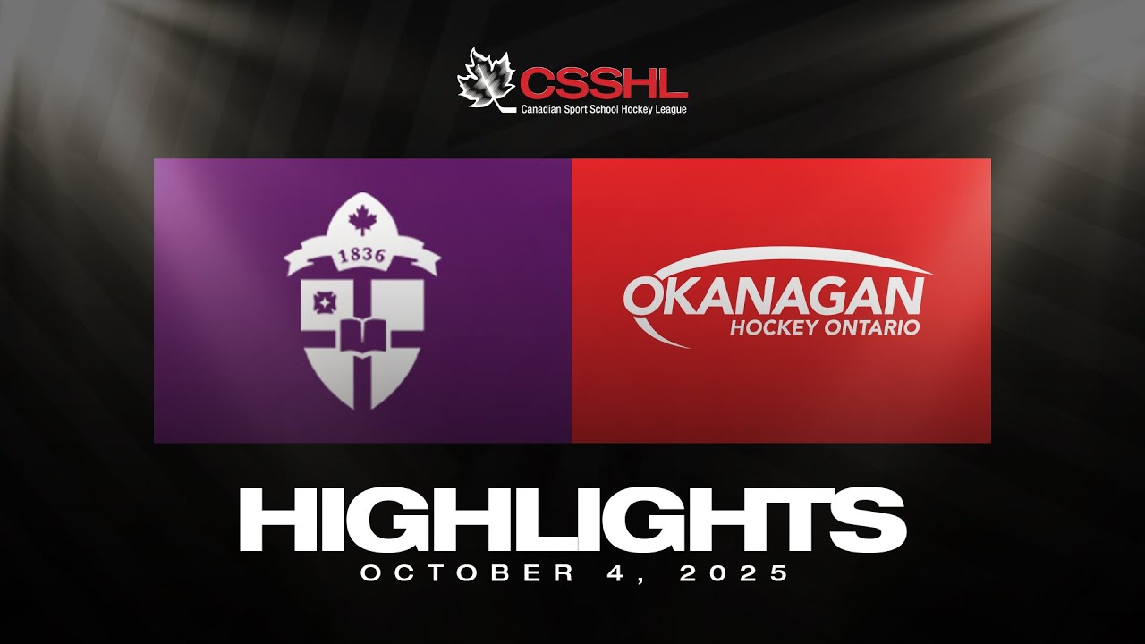Bishop's College School vs Okanagan Hockey Ontario East U18 Prep 10/4 | CSSHL Highlights