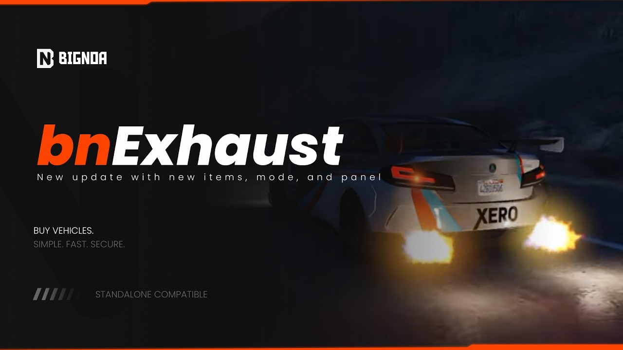 bnExhaust: Standalone Pop & Bangs, 2-Step and Anti-Lag System