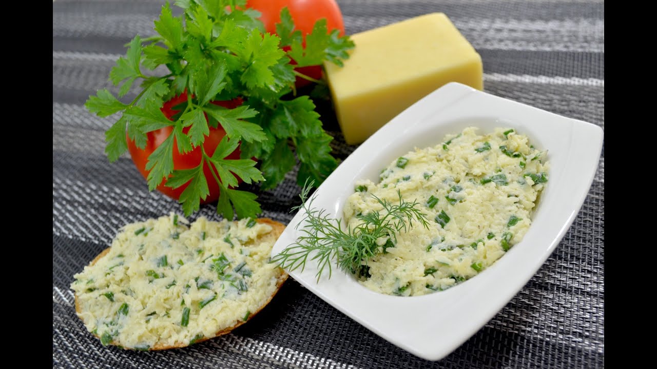 Pasta z sera ż&oacute;łtego ze szczypiorkiem - Jak zrobić - [Smakowite Dania]