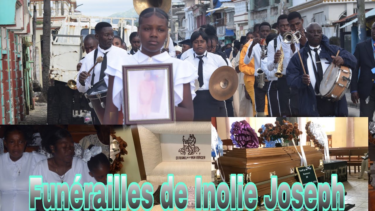 Mardi 10  février 2026 Funérailles de la très regrettée Mme Inolie Joseph Église Baptiste Mitspa 