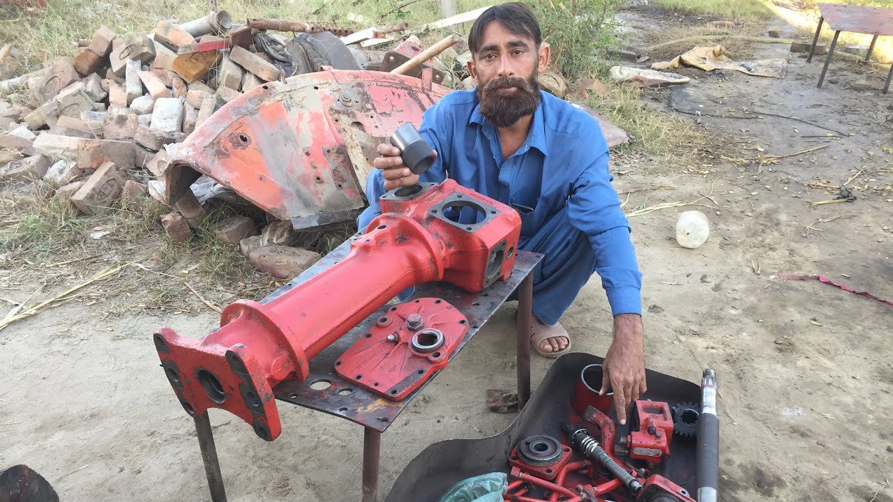 Mtz steering assembly ko restore kar rahe hain