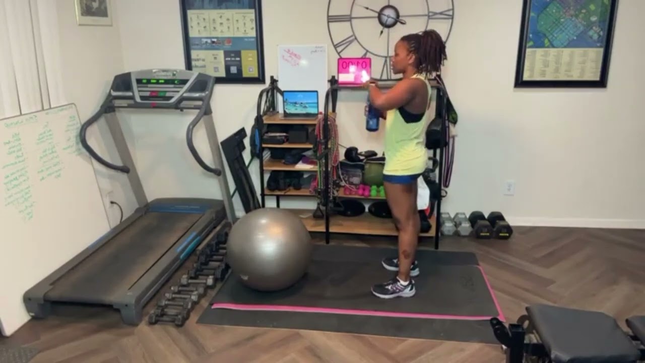 Ab Workout Grab your ball or chair