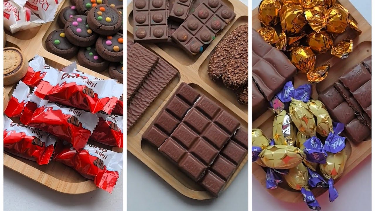 Filling Platter With Sweets ASMR