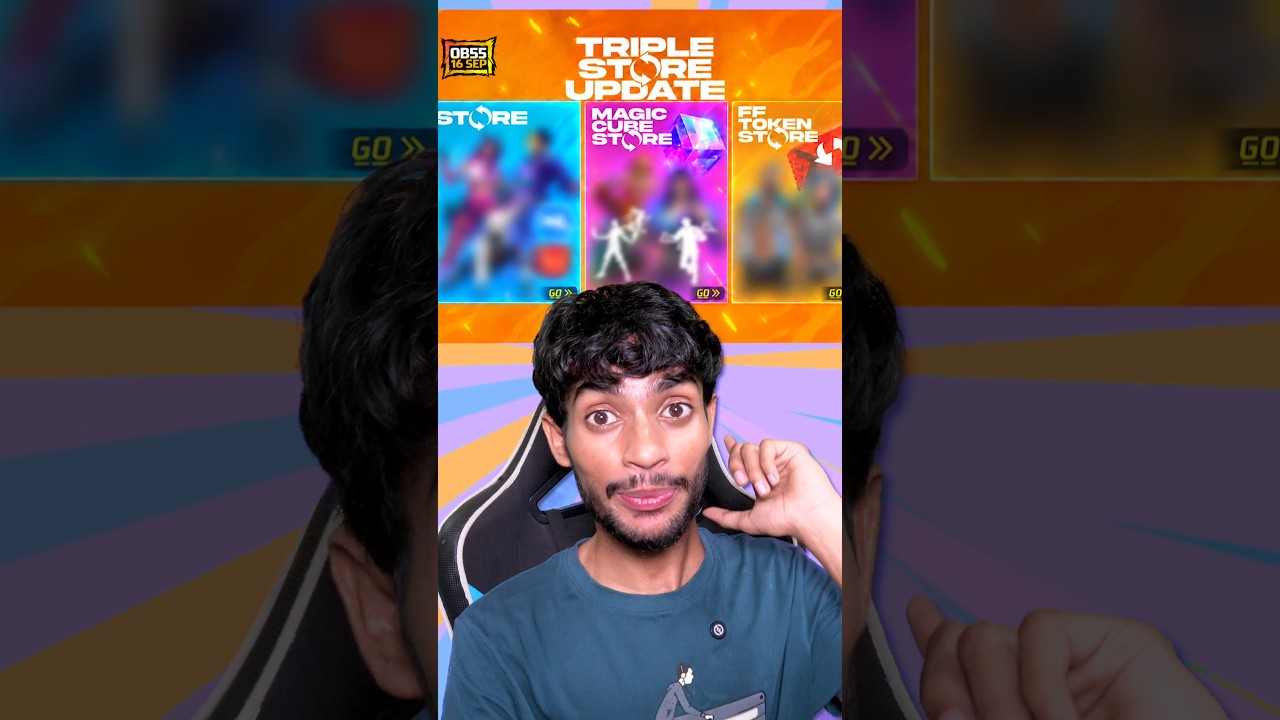 FF Daily Updates: Tripple Store Update 🥳 #freefire