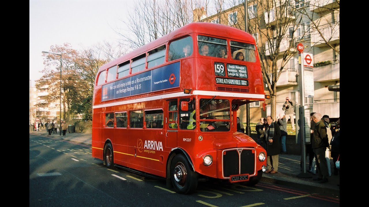 London Buses Routemaster Route 159 Final Days