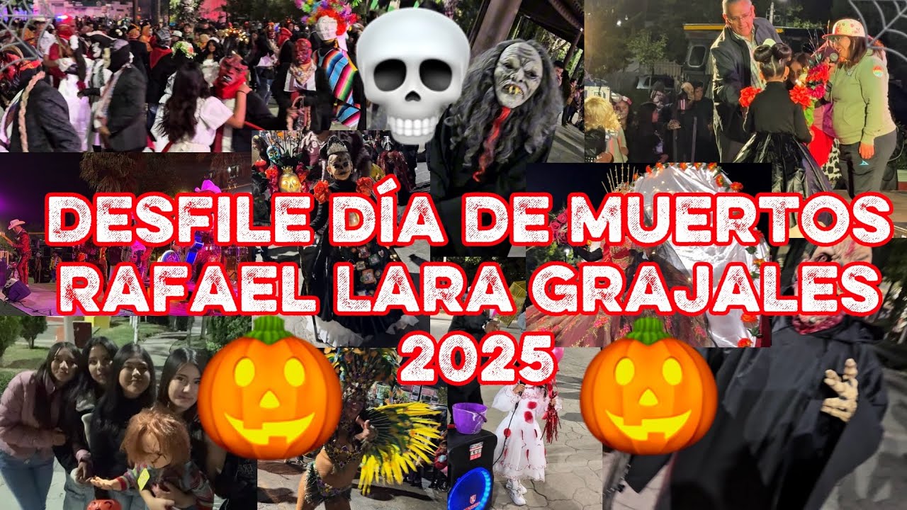 Casi muero en los toritos pirot&eacute;cnicos / Desfile De D&iacute;a De Muertos Rafael Lara Grajales 2025