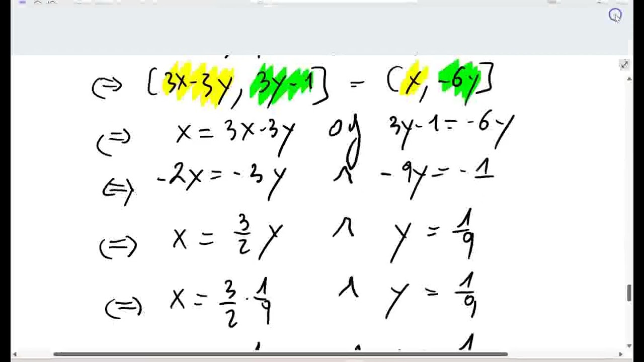 Matematikk R1   6C Vektorlikninger