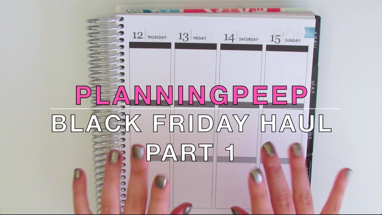 Sticker Haul: Black Friday Sales Part 1!