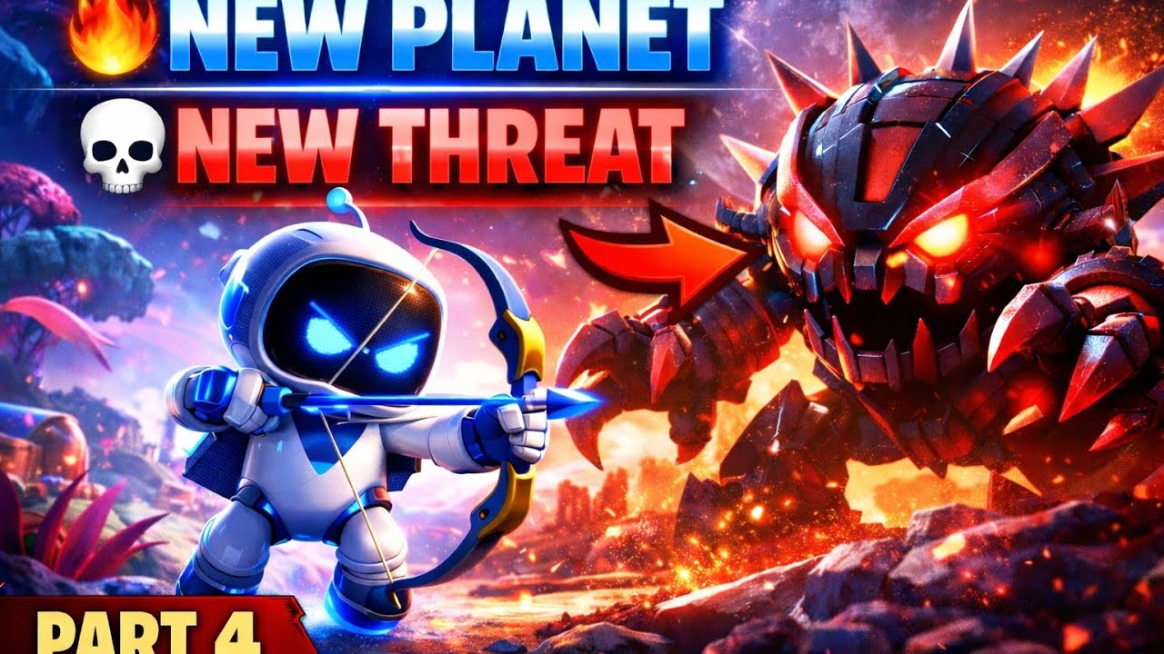 🚀 ASTRO BOT PART 4 — New Planet. New Threat! 💀🏹.  #astrobot #gaming #playstation full gameplay