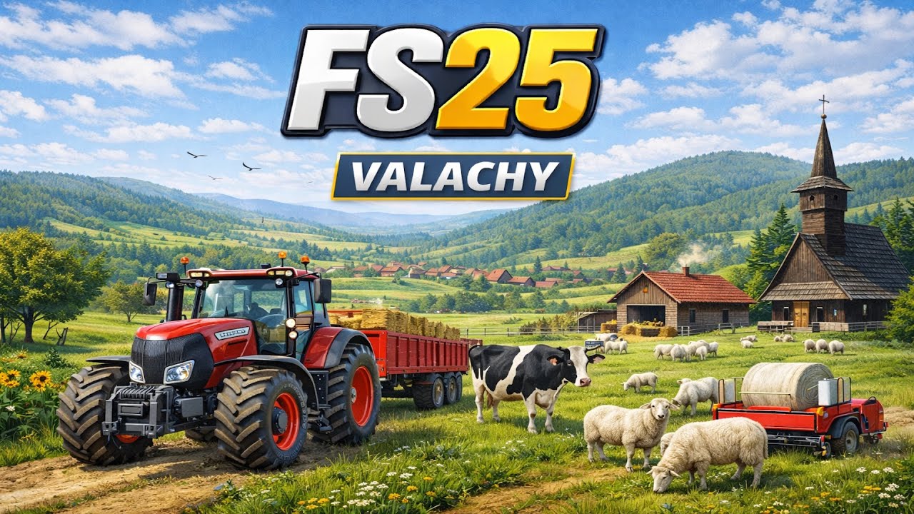 FS 25 4K/60 -  Mapa Valachy 07 - Sklizeň pšenice