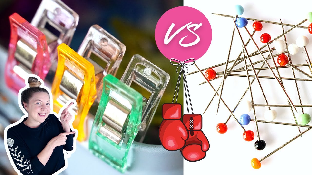 Craft Clips v Sewing Pins - Which One is Better for Beginners?