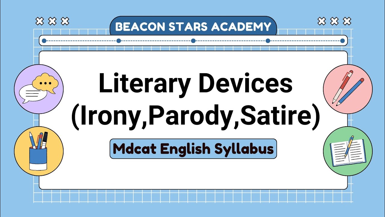 #Mdcat lecture #3| Literary Devices | Mdcat English Syllabus 2025 |By Dr Usman_Beacon Stars Academy