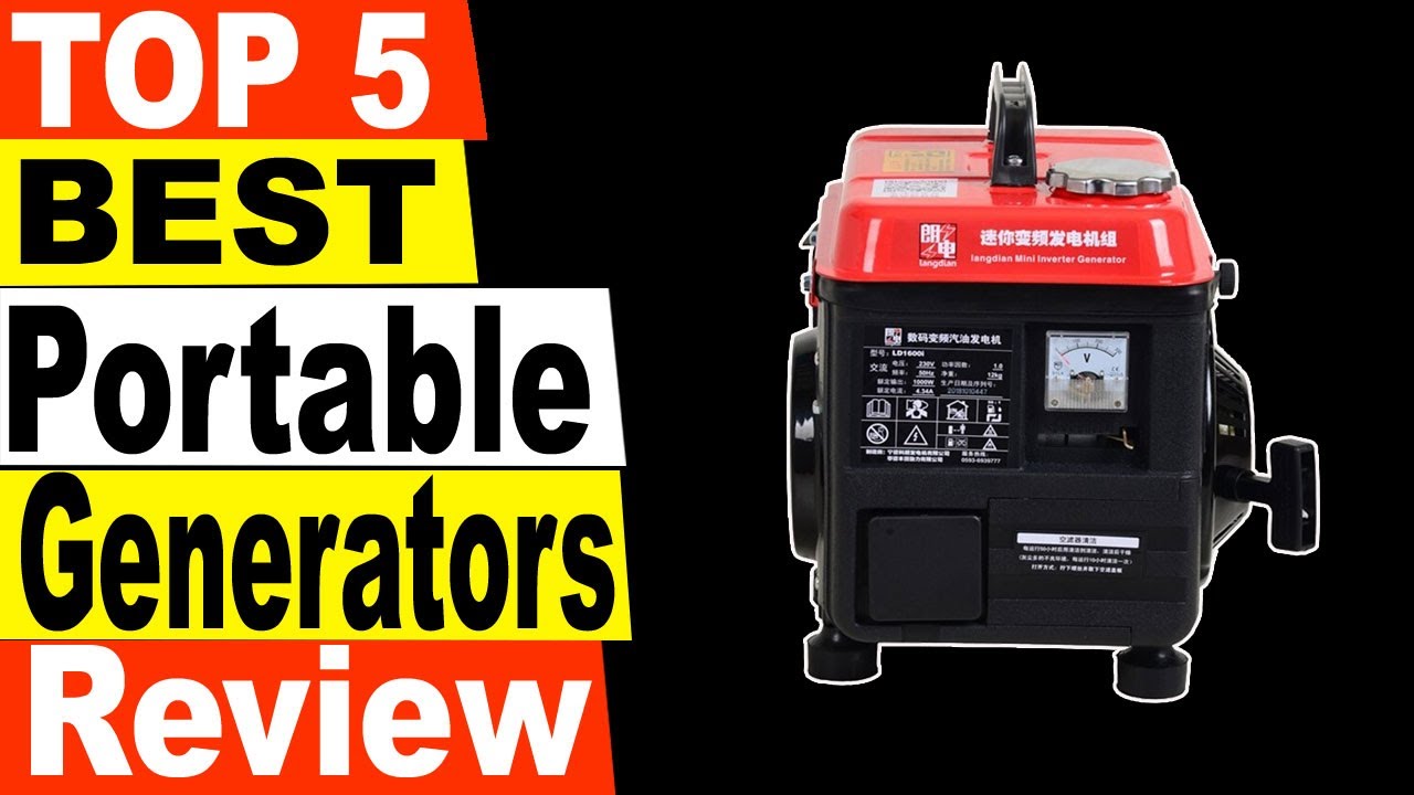 TOP 5 Portable Generators Review 2021