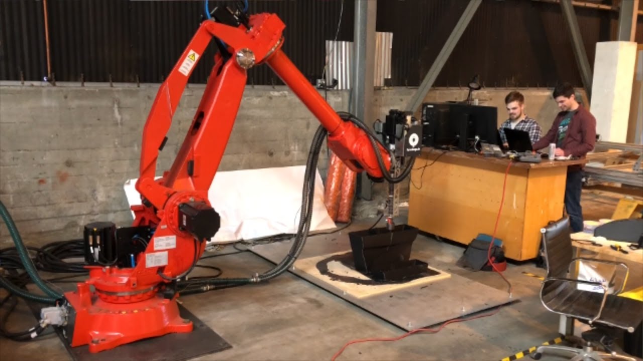 Jetfoiler and 3D printing robots