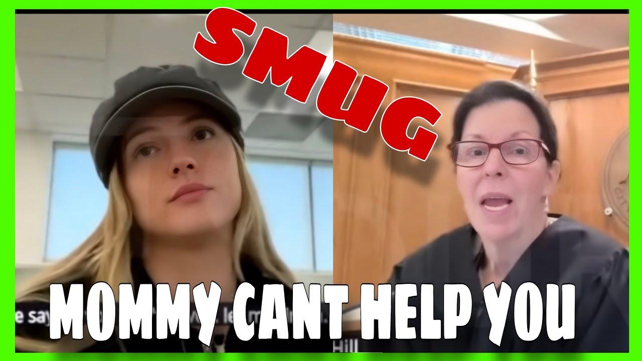 SMUG ENTITLED Girl Gets Cheeky With Judge