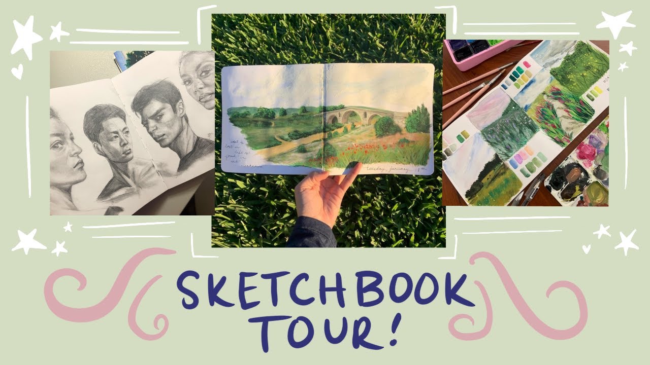 SKETCHBOOK TOUR 2022 | Stillman and Birn Zeta Series Sketchbook
