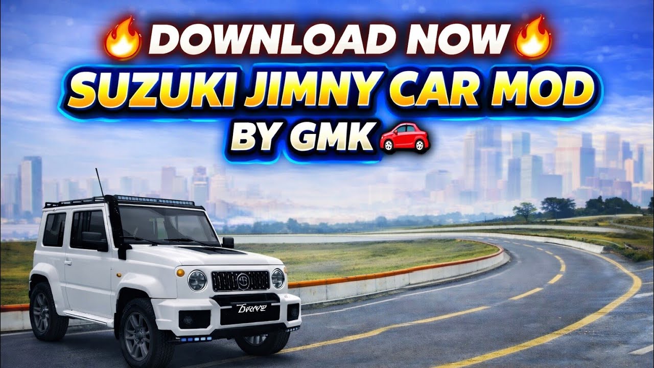 SURPRISE released // suzuki jimny car MOD // download now...