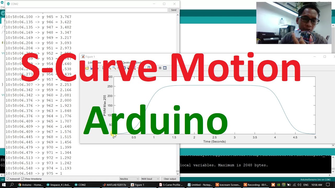 S Curve motion profile PWM