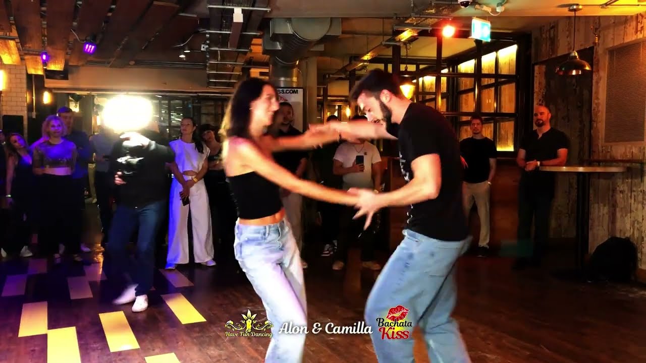Alon & Camilla Bachata Class in London at Bachata Kiss. #bachata #dance #party #london