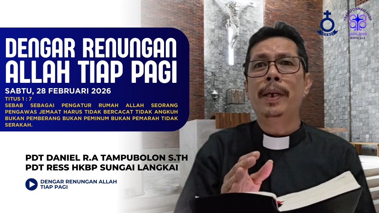 Dengar Renungan Allah Tiap Pagi | Sabtu, 28 Februari 2026