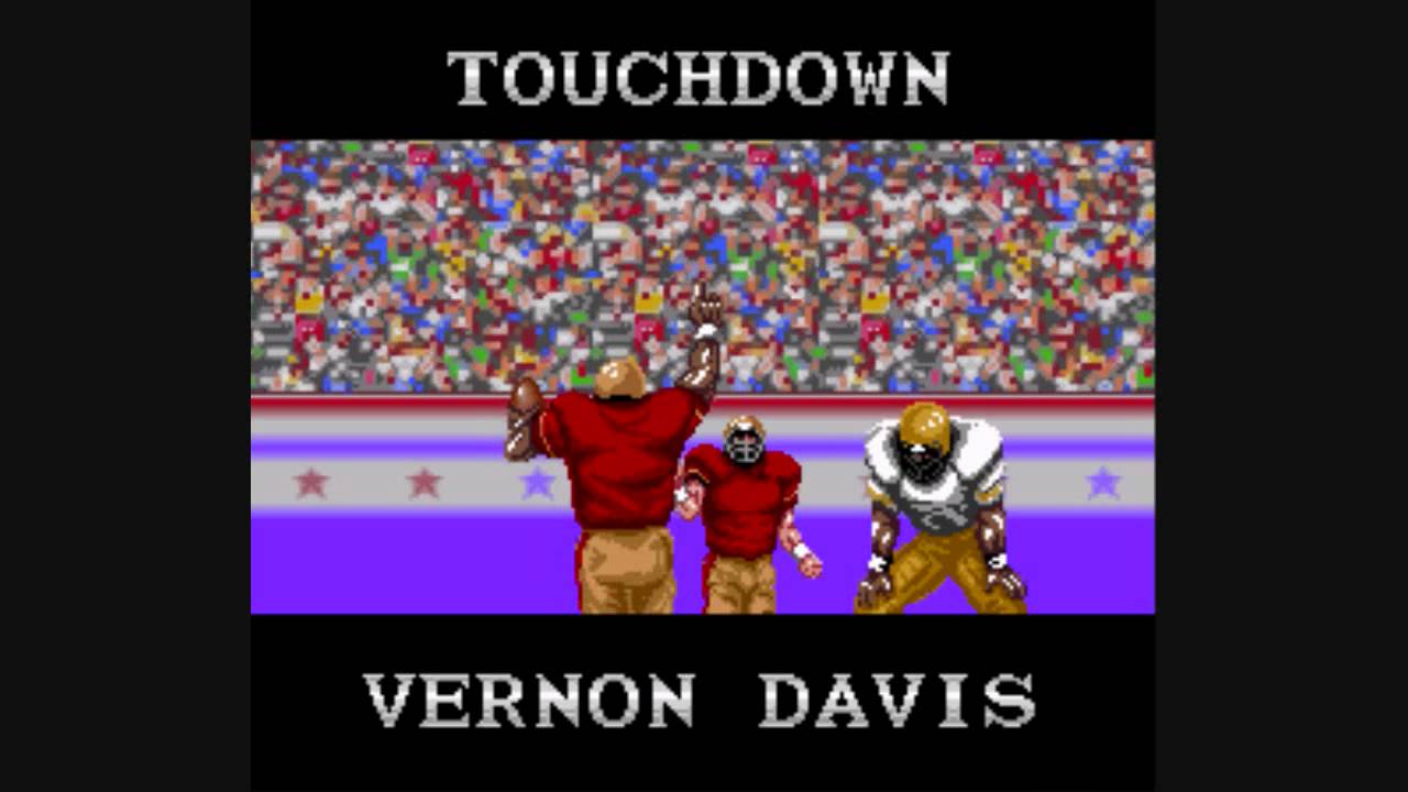 Alex Smith's Game Winning Touchdown To Vernon Davis To Beat The Saints...According to Tecmo