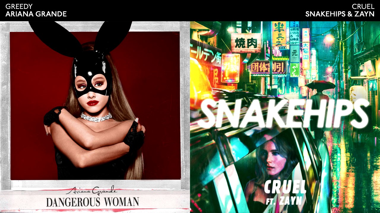CRUEL & GREEDY - Ariana Grande / Snakehips / Zayn Mashup