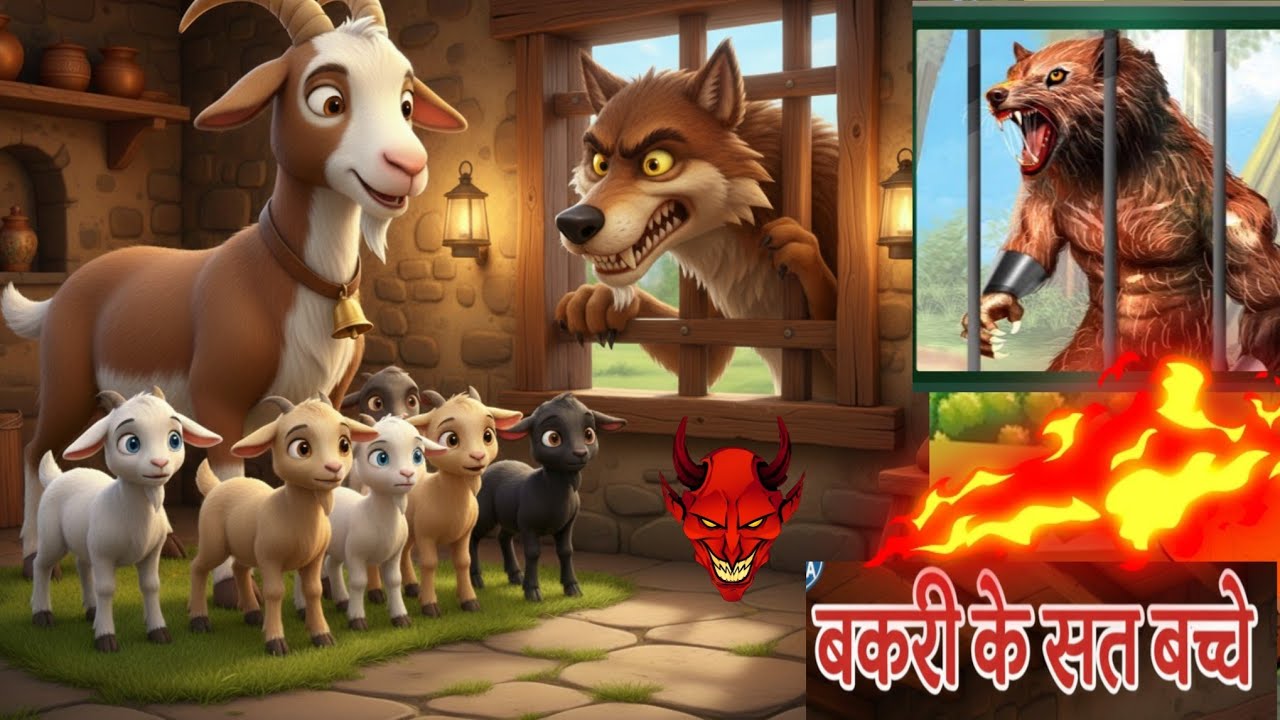 2D Chalak Bhediya: Fun Tricks to Teach Your بکریوں کے بچے चालाक भेड़िया Goat Easily