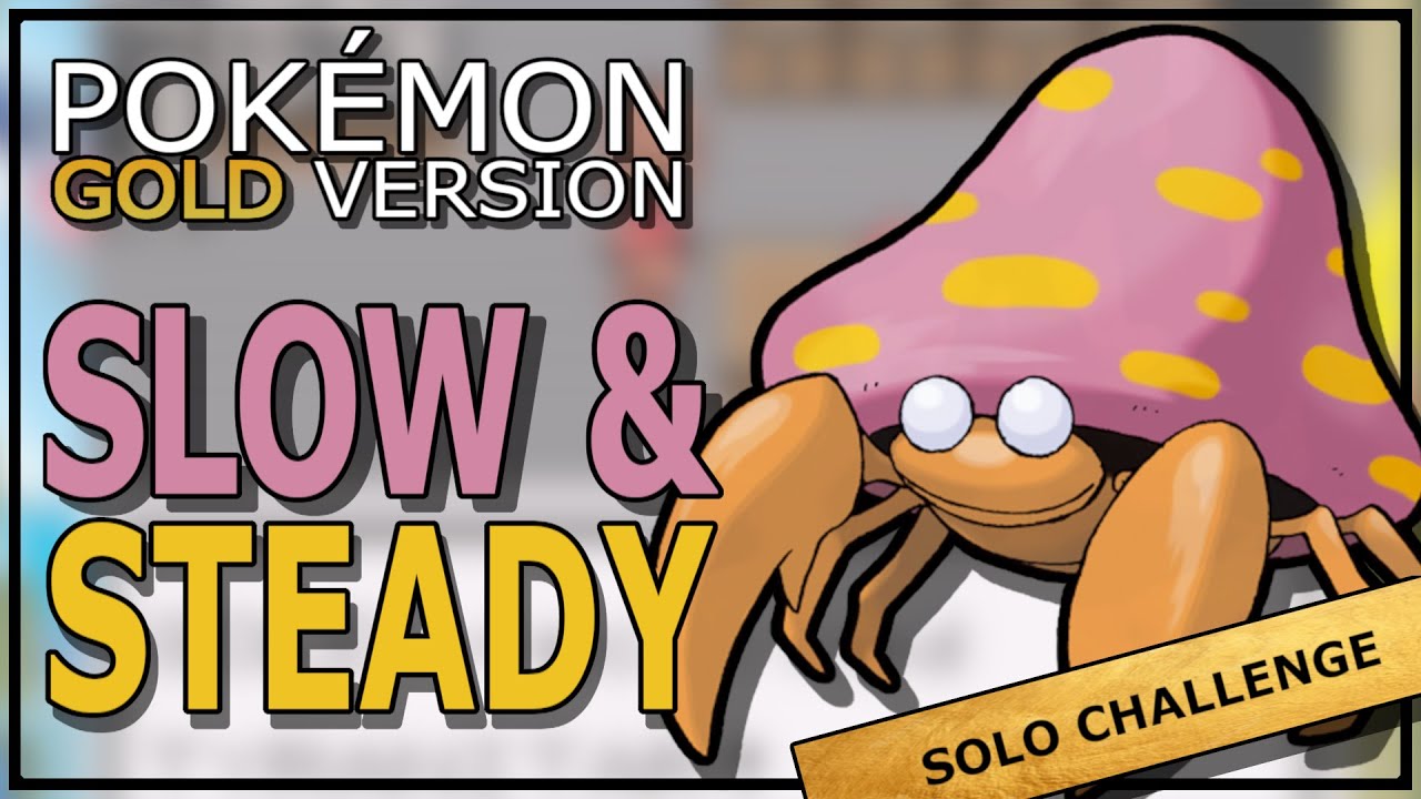 How fast can you beat Pokemon Gold with only a Parasect?