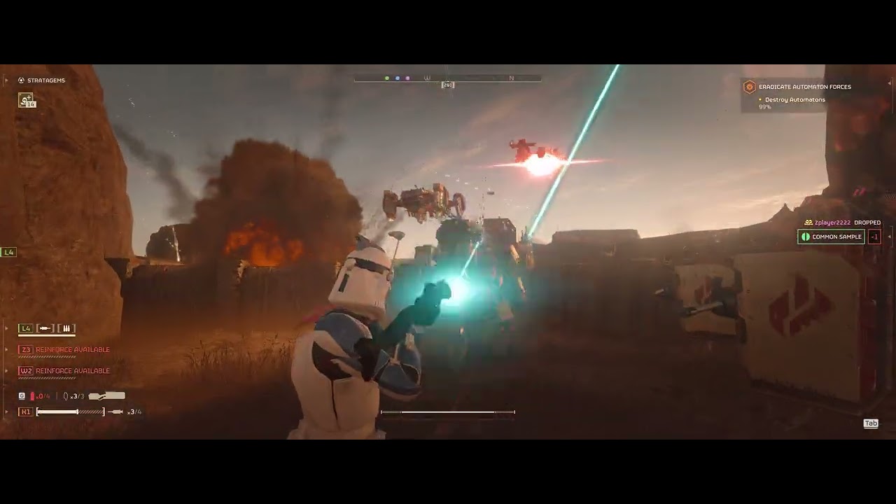 STAR WARS ERADICATION CHAOS! | Helldivers 2 Mod Annihilation (Max Settings 3440p RTX 5090)