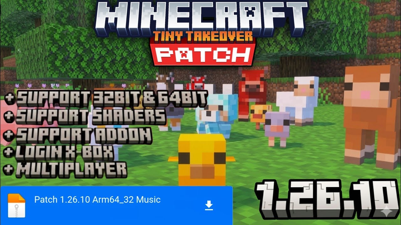 Minecraft Patch 1.26.10  💔 | Tiny Takeover Drop Broke Everything 😭 (Shaders Issue 1.26.10)