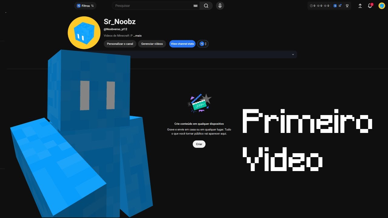 PRIMEIRO VIDEO DO CANAL!!!