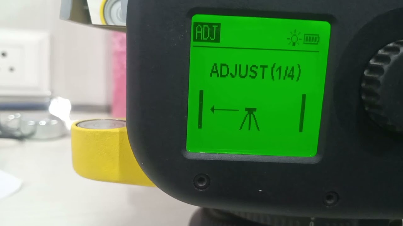 Geomax Digital auto level setup