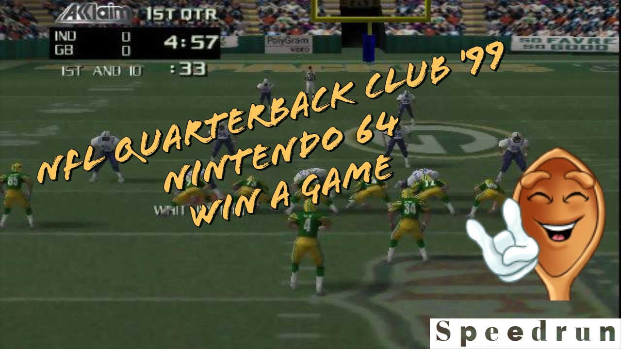 NFL Quarterback Club 99 | Nintendo 64 | Win a Game