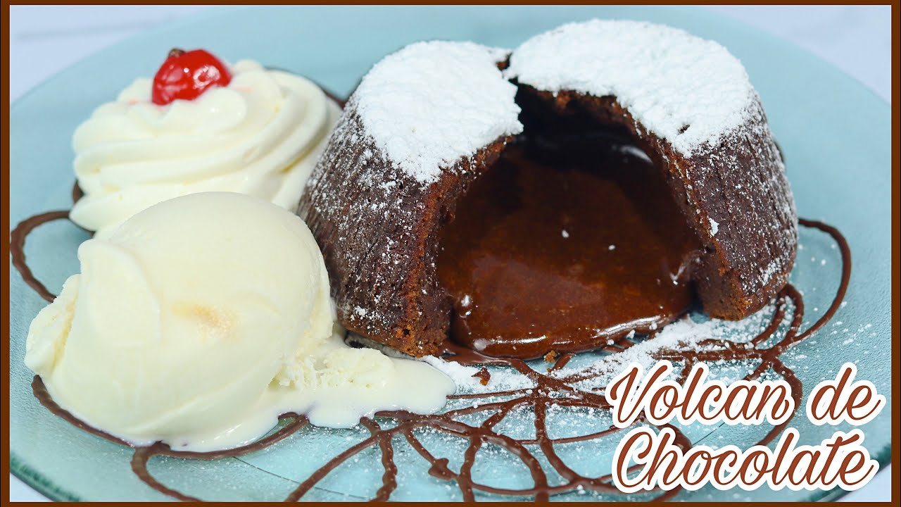 VOLCÁN DE CHOCOLATE | versión FÁCIL