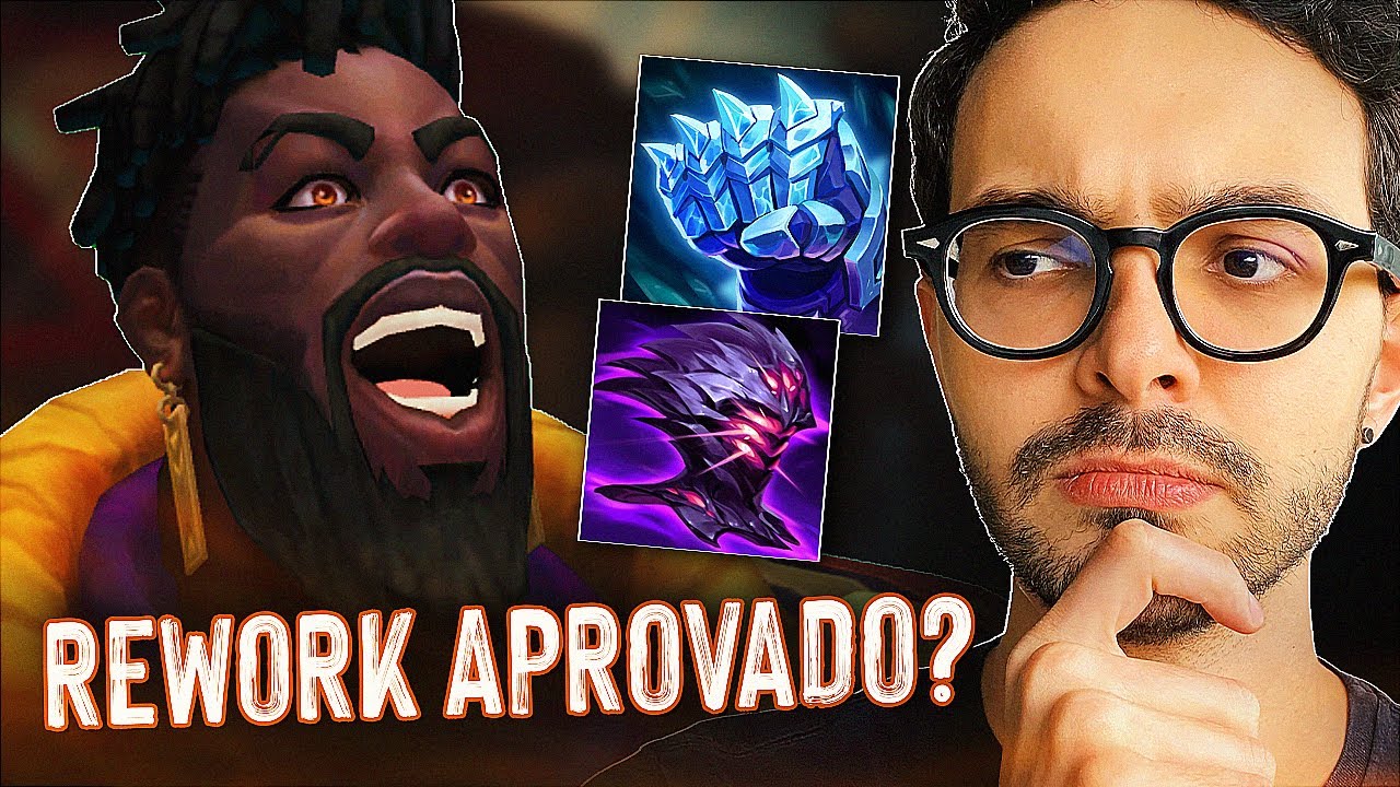 O K'SANTE PERDEU MOBILIDADE, MAS GANHOU MUUITO DANO