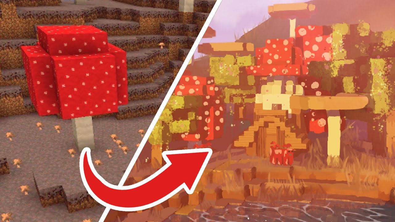 I Turned Minecraft Biomes into Realistic Paintings