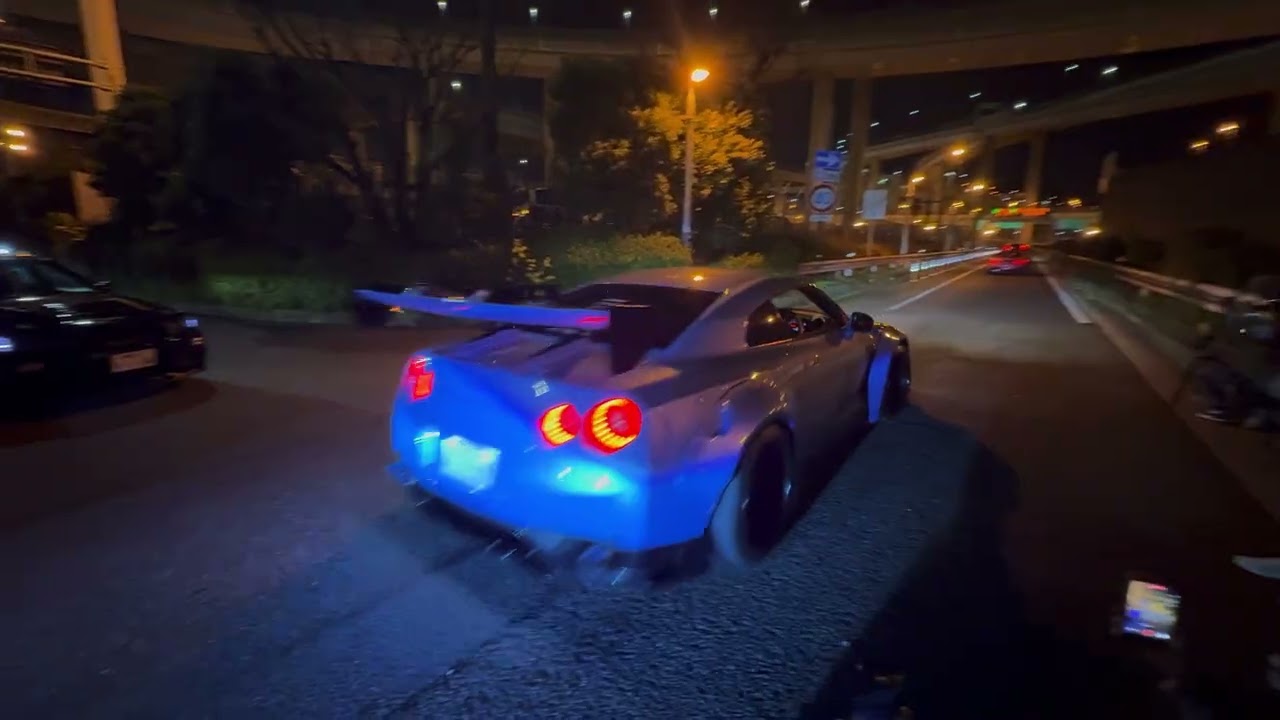 JDM underground car party night