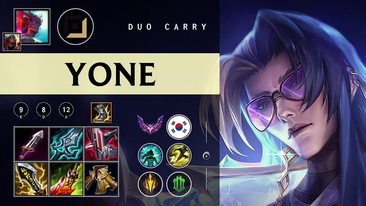 Yone ADC vs Twitch - KR Master Patch 26.03