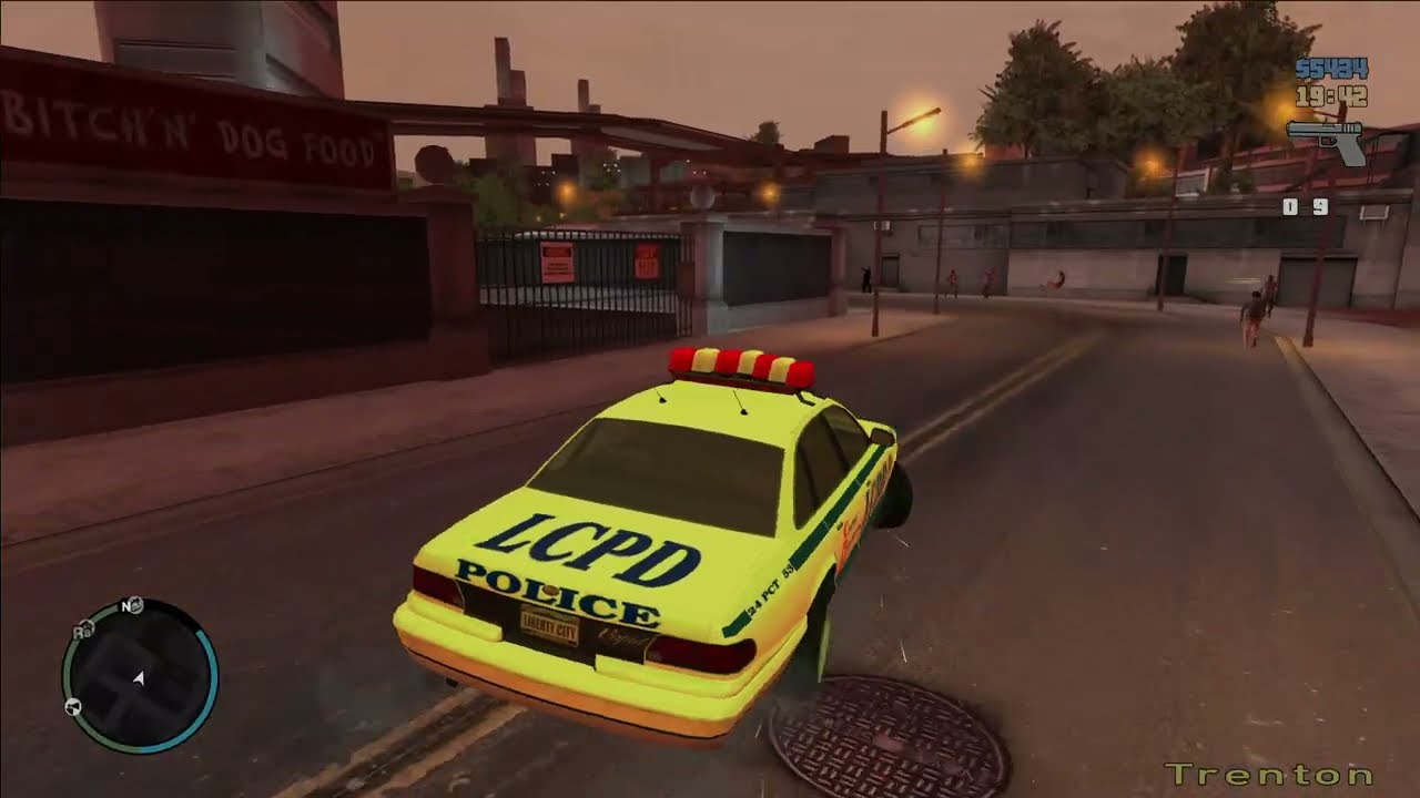 GTA 3 (GTA 4 Renderware Mod) [PC] Gameplay 09 (Pedestrian Riot, Story Missions)